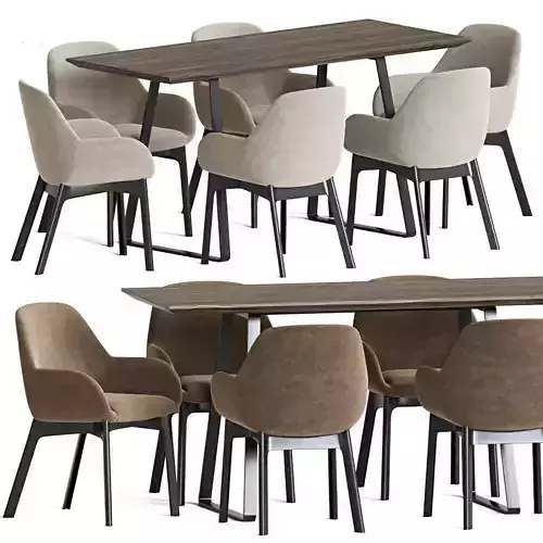 Dining Set 31 3D model