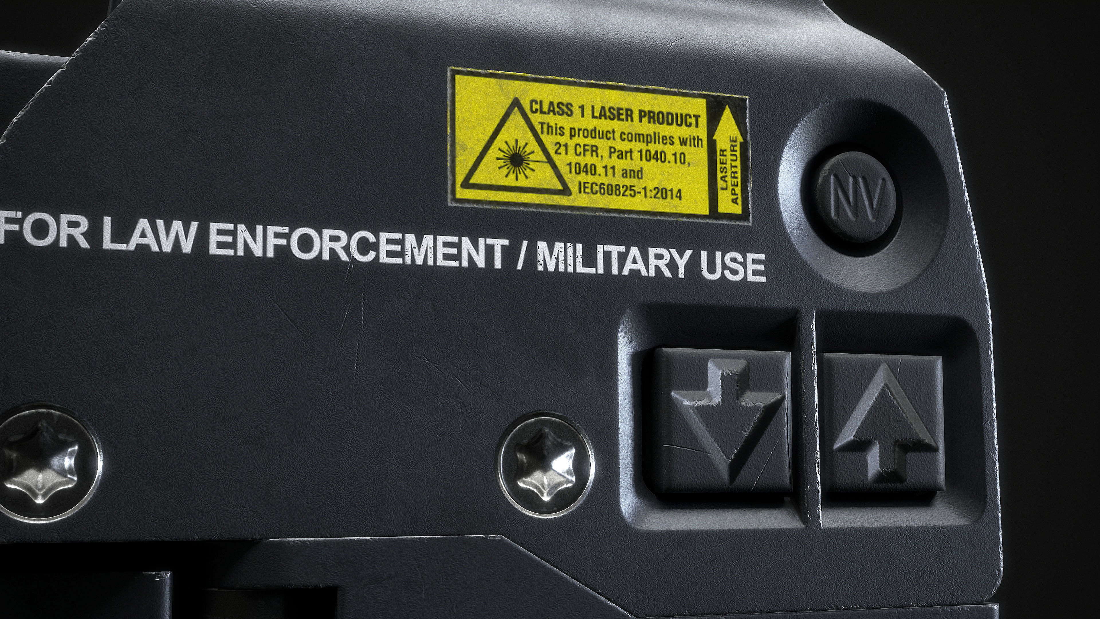 EOTech EXPS3 With Magnifier 3x Low-poly 3D model_18