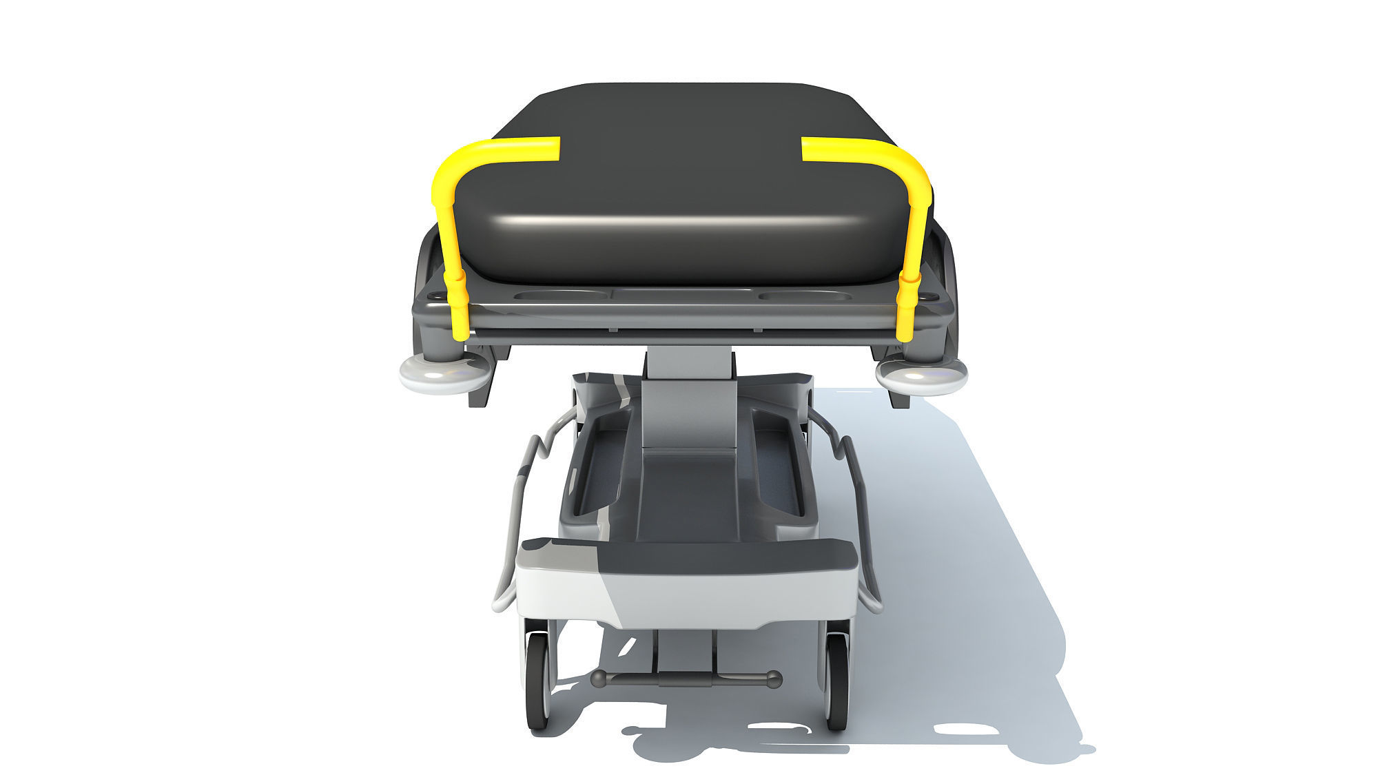Transport Stretcher 3D model_4