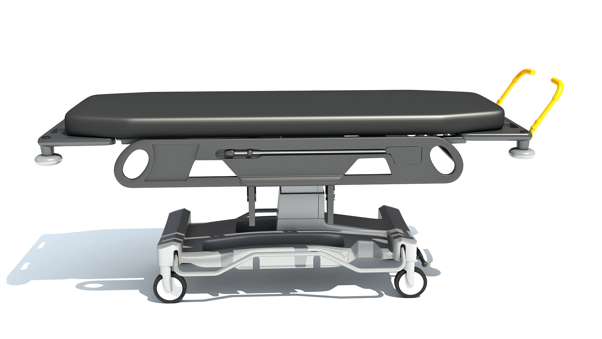 Transport Stretcher 3D model_2