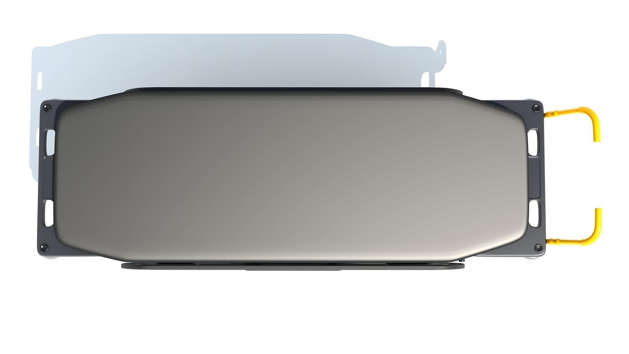 Transport Stretcher 3D model_11