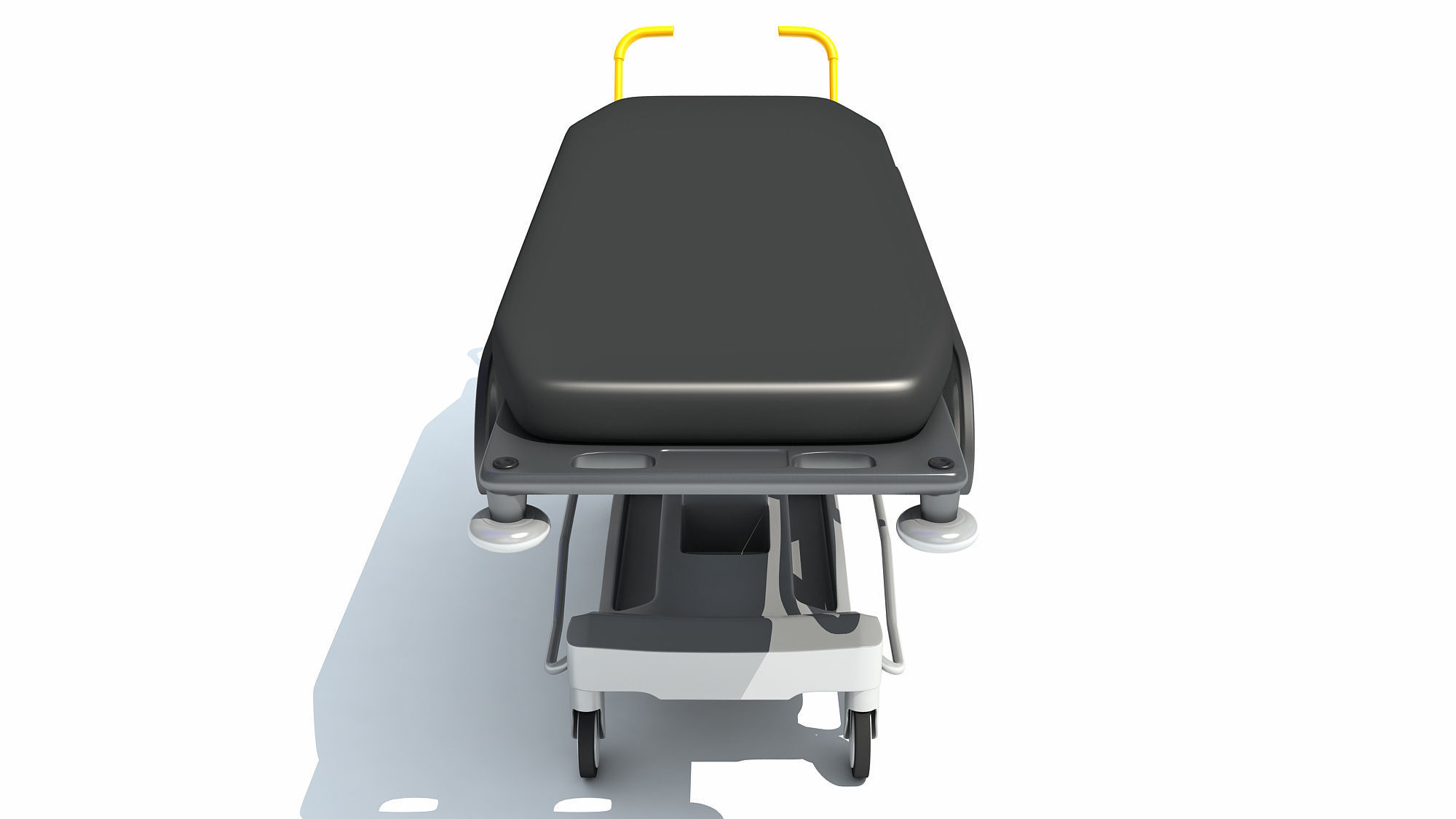 Transport Stretcher 3D model_9