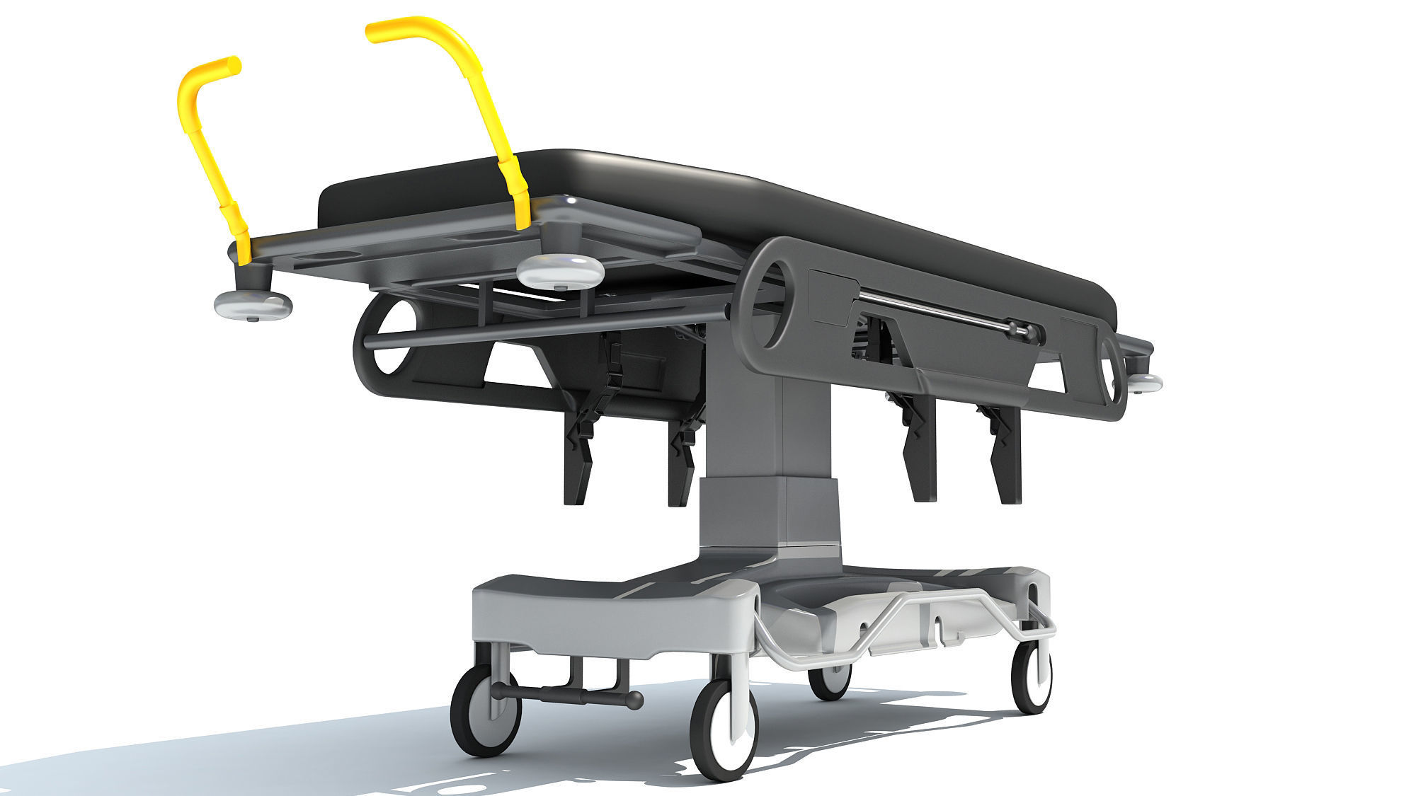 Transport Stretcher 3D model_5