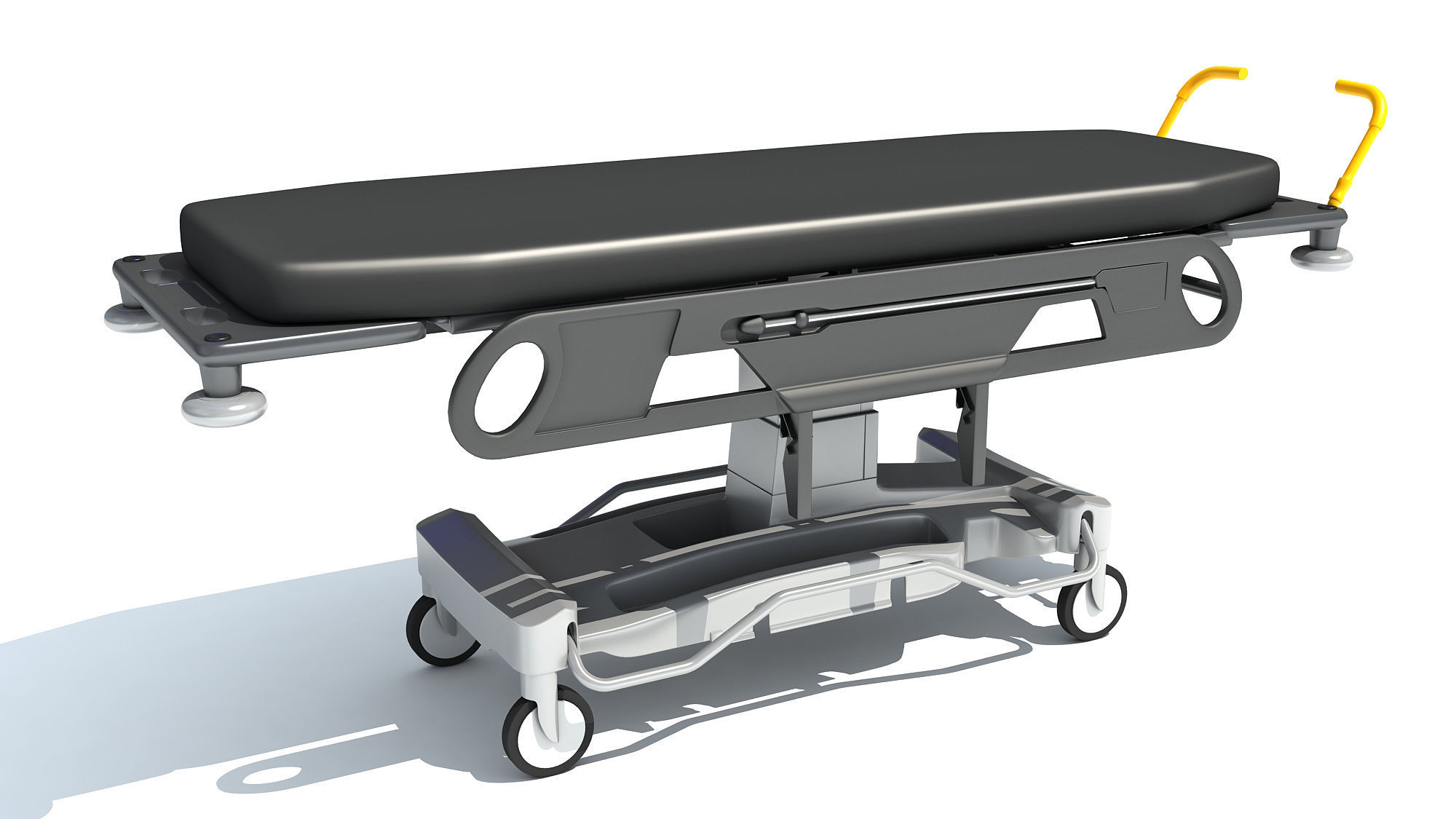 Transport Stretcher 3D model_1