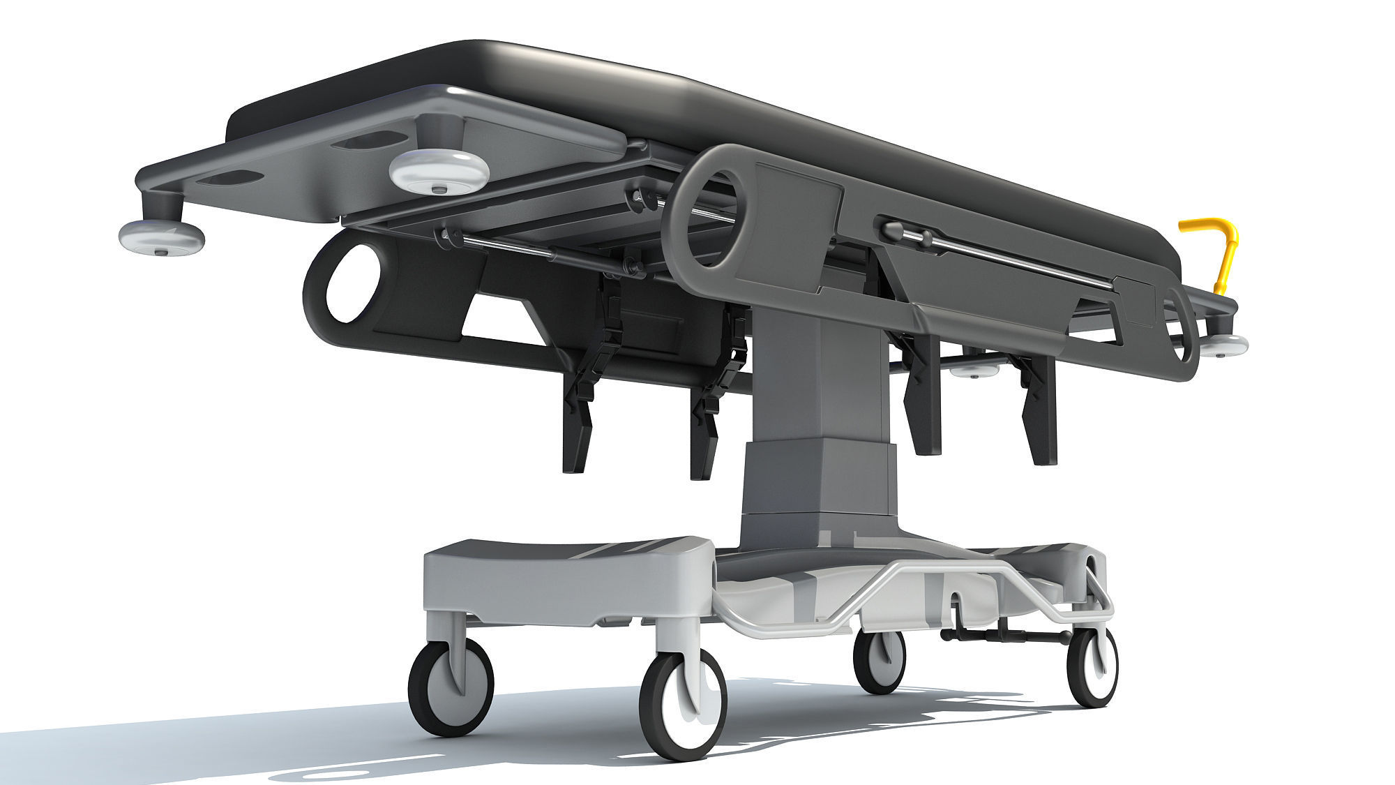 Transport Stretcher 3D model_10