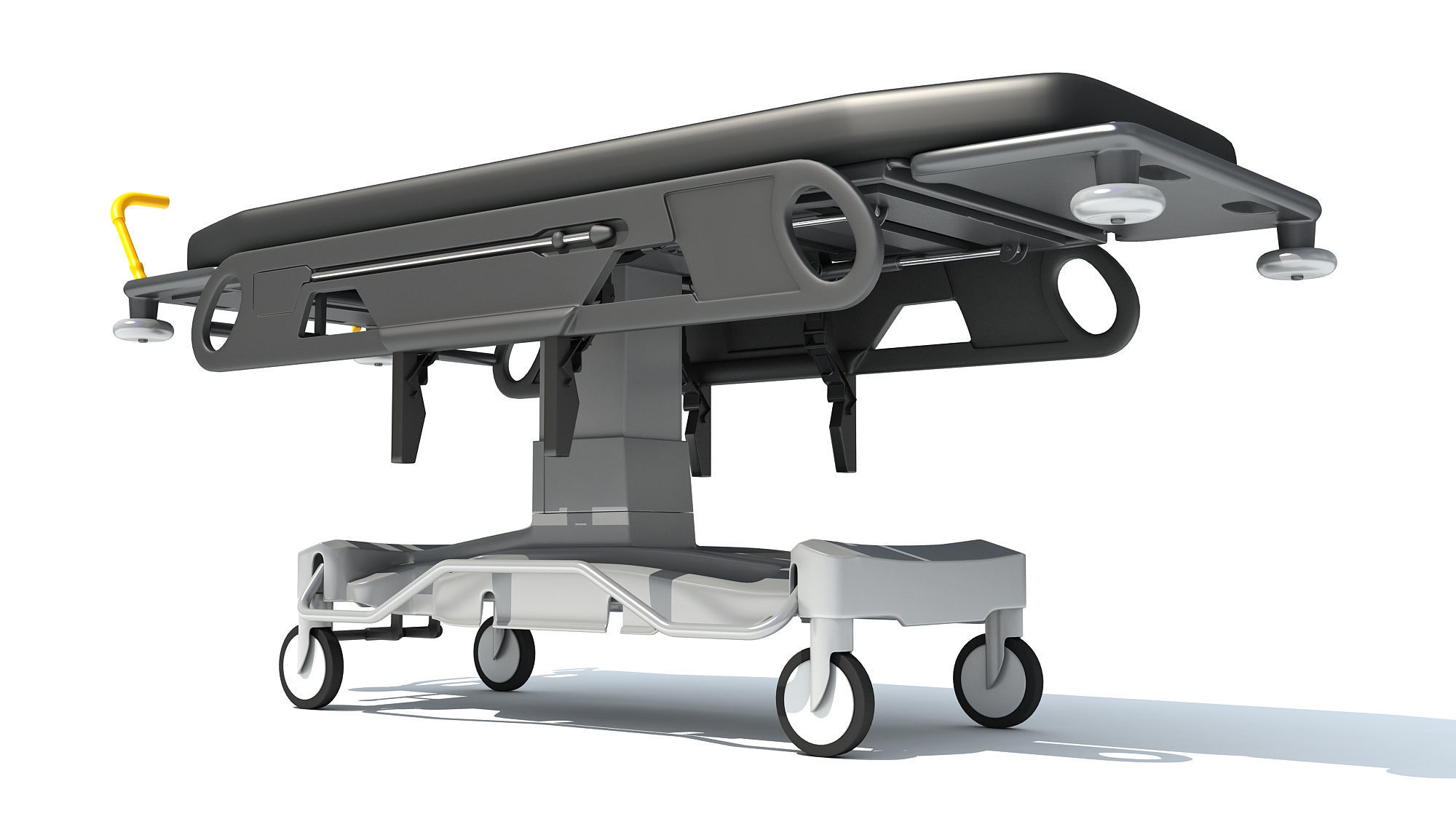 Transport Stretcher 3D model_7