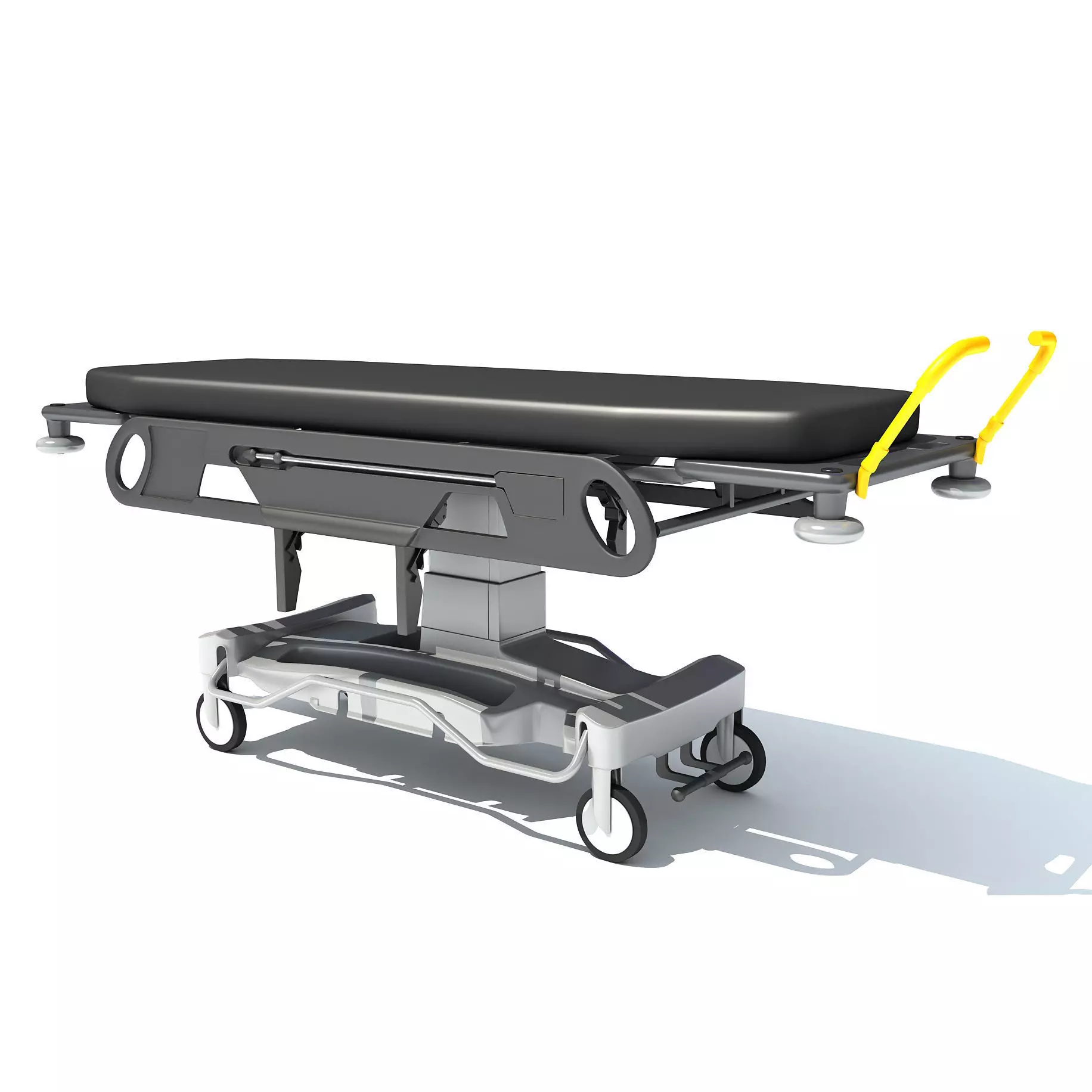 Transport Stretcher 3D model_0