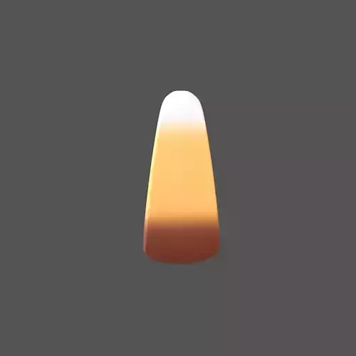 Candy Corn v1 002 Low-poly 3D model
