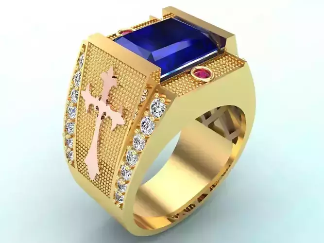 Ring of the Cross - N211 3D print model