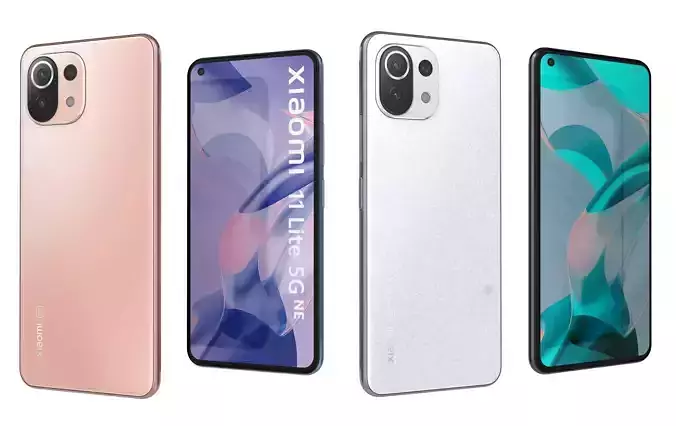 Xiaomi 11 Lite 5G NE All Colors 3D model