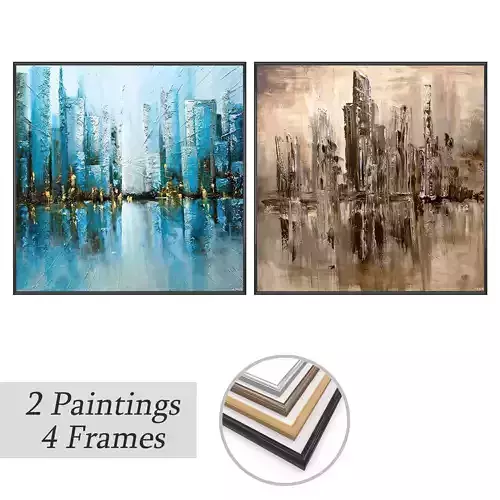 Wall Art Set 3788 3D model