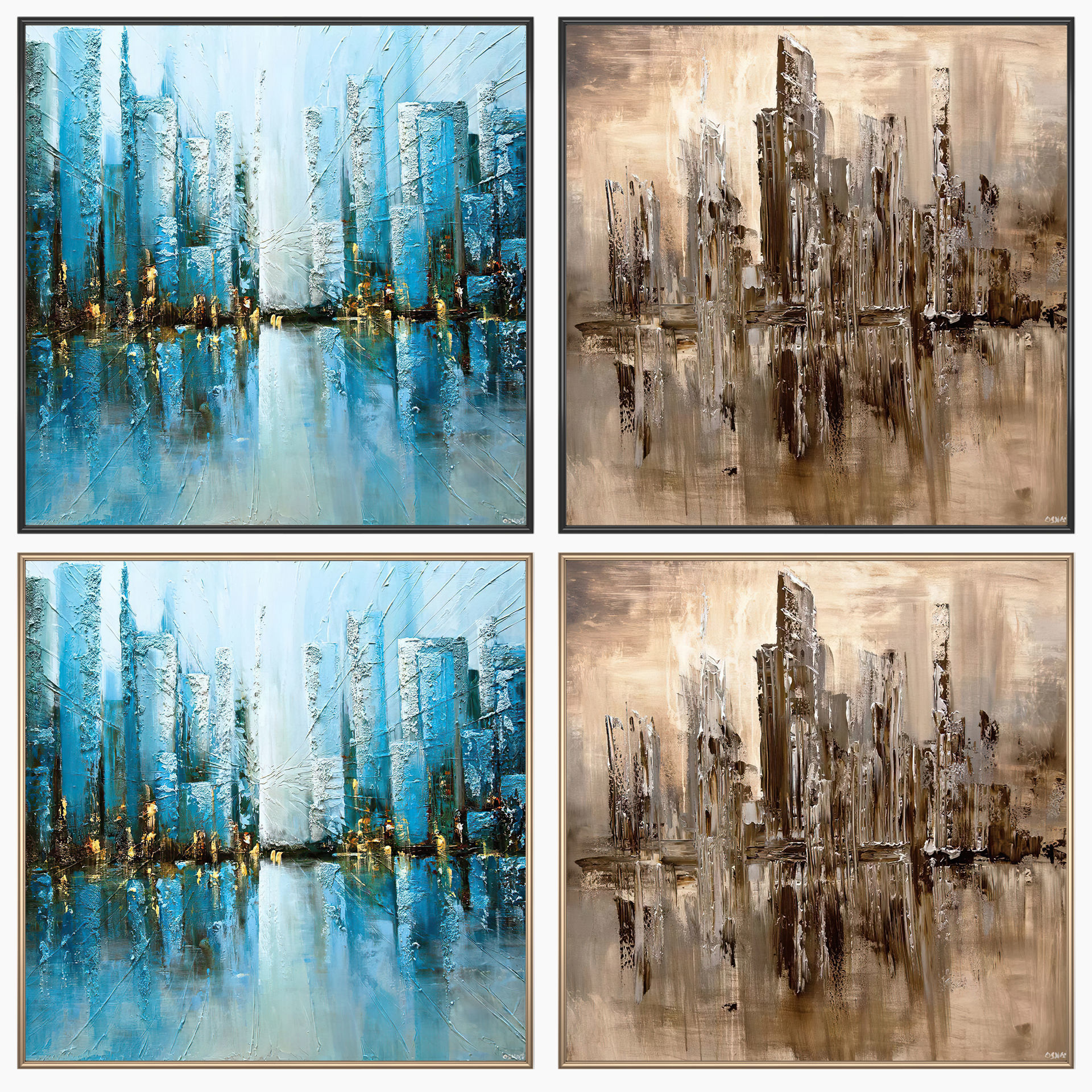 Wall Art Set 3788 3D model_1