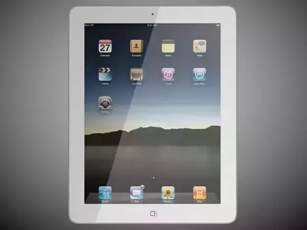 Apple iPad 2 The new iPad 3D model
