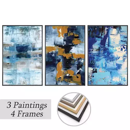 Wall Art Set 3790 3D model