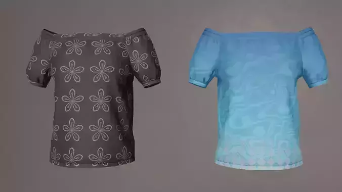 Off The Shoulder Blouse