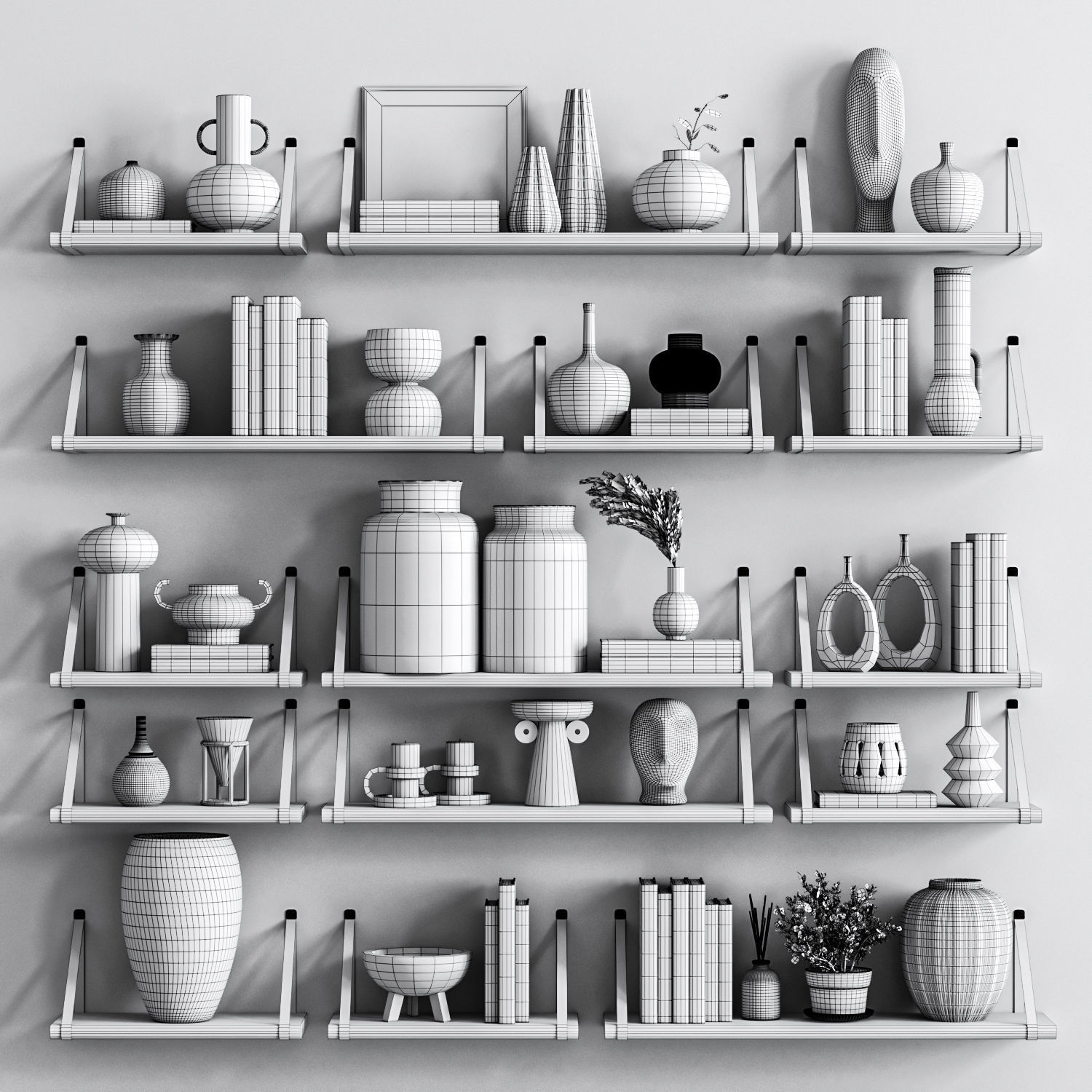 decorative set25 3D model_5