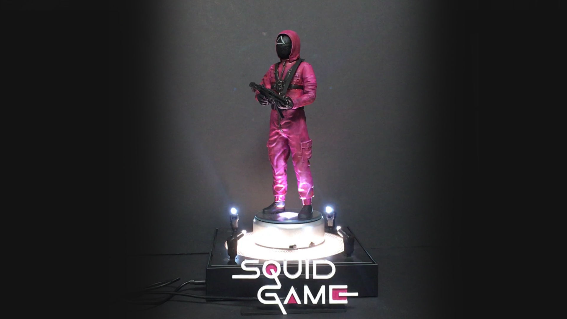 SQUID GAME PINK SOLDIER 3D print model_12
