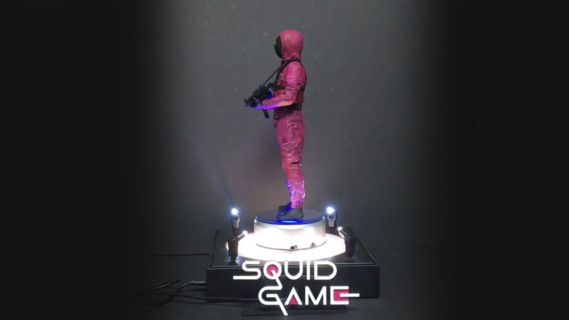 SQUID GAME PINK SOLDIER 3D print model_14