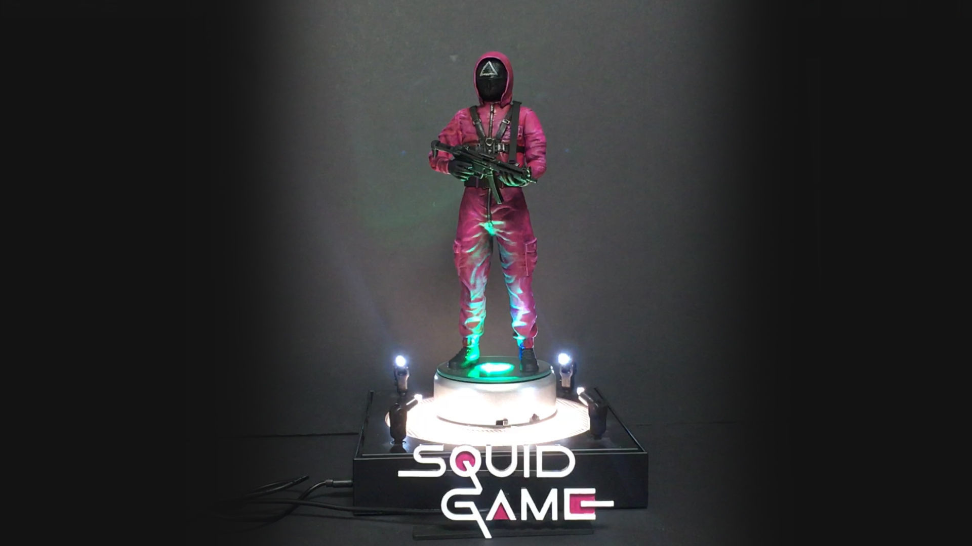 SQUID GAME PINK SOLDIER 3D print model_19