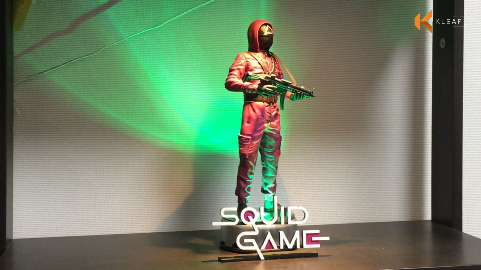 SQUID GAME PINK SOLDIER 3D print model_2