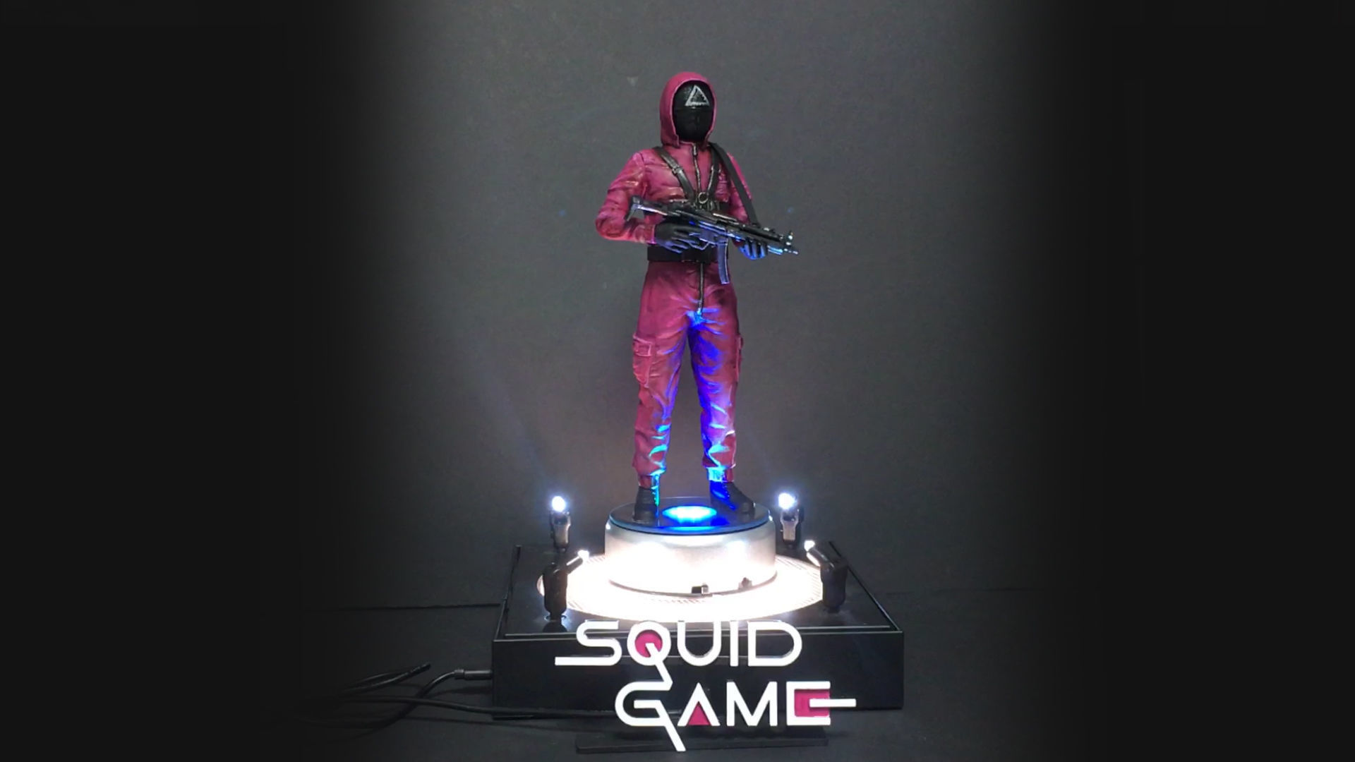 SQUID GAME PINK SOLDIER 3D print model_10