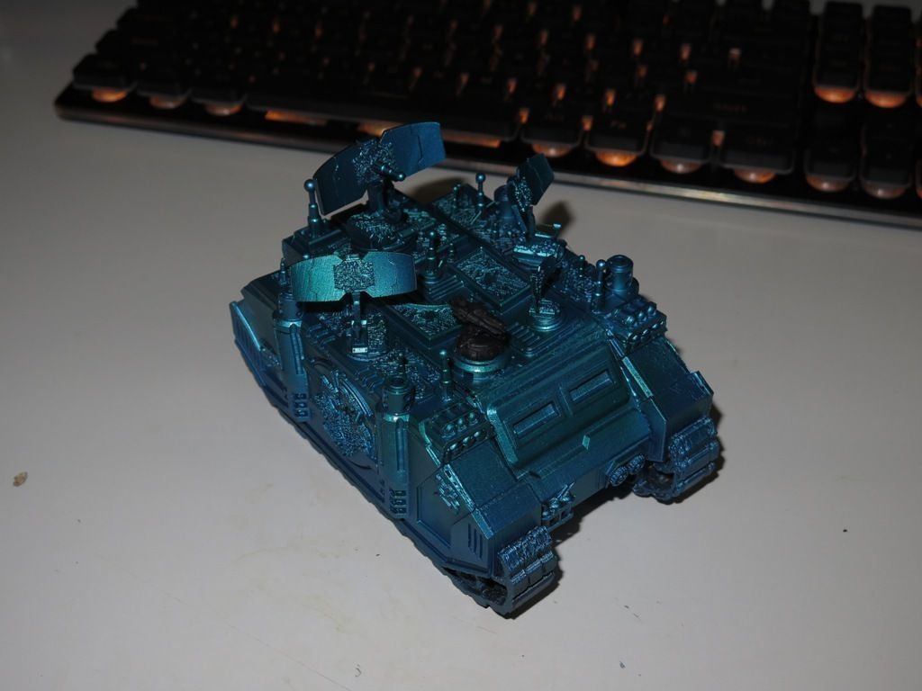 radar interceptor Tank 3D print model_4