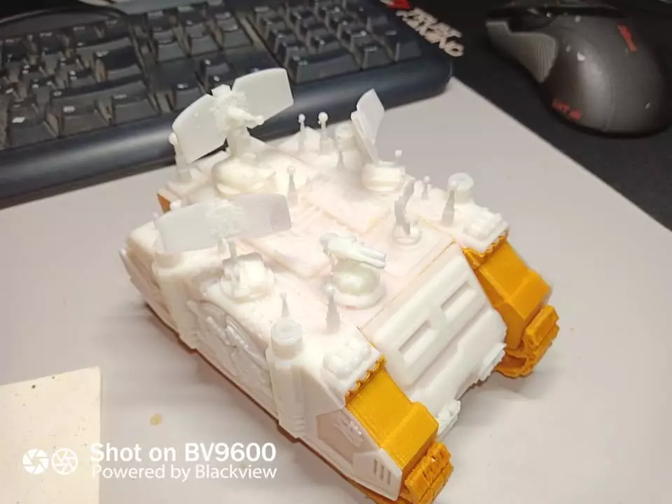 radar interceptor Tank 3D print model_0