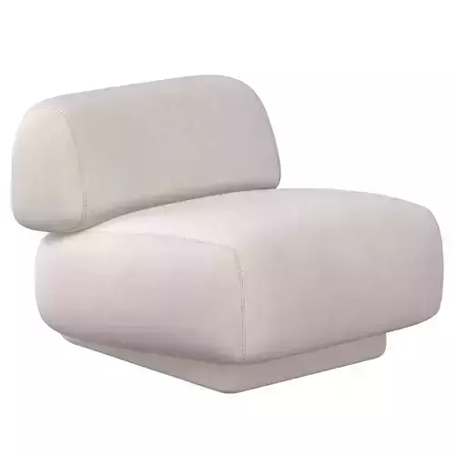 Gogan armchair by Moroso 3D model