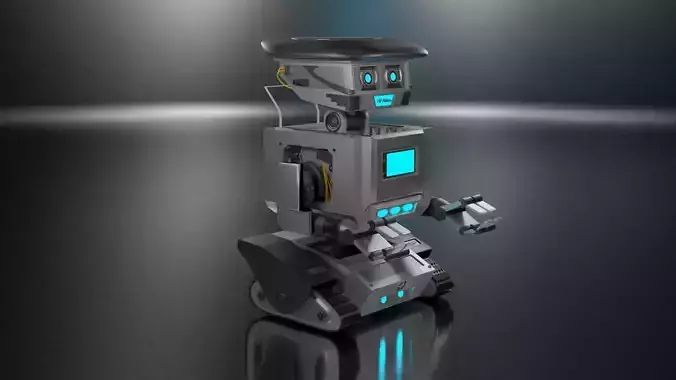 robot Free 3D model