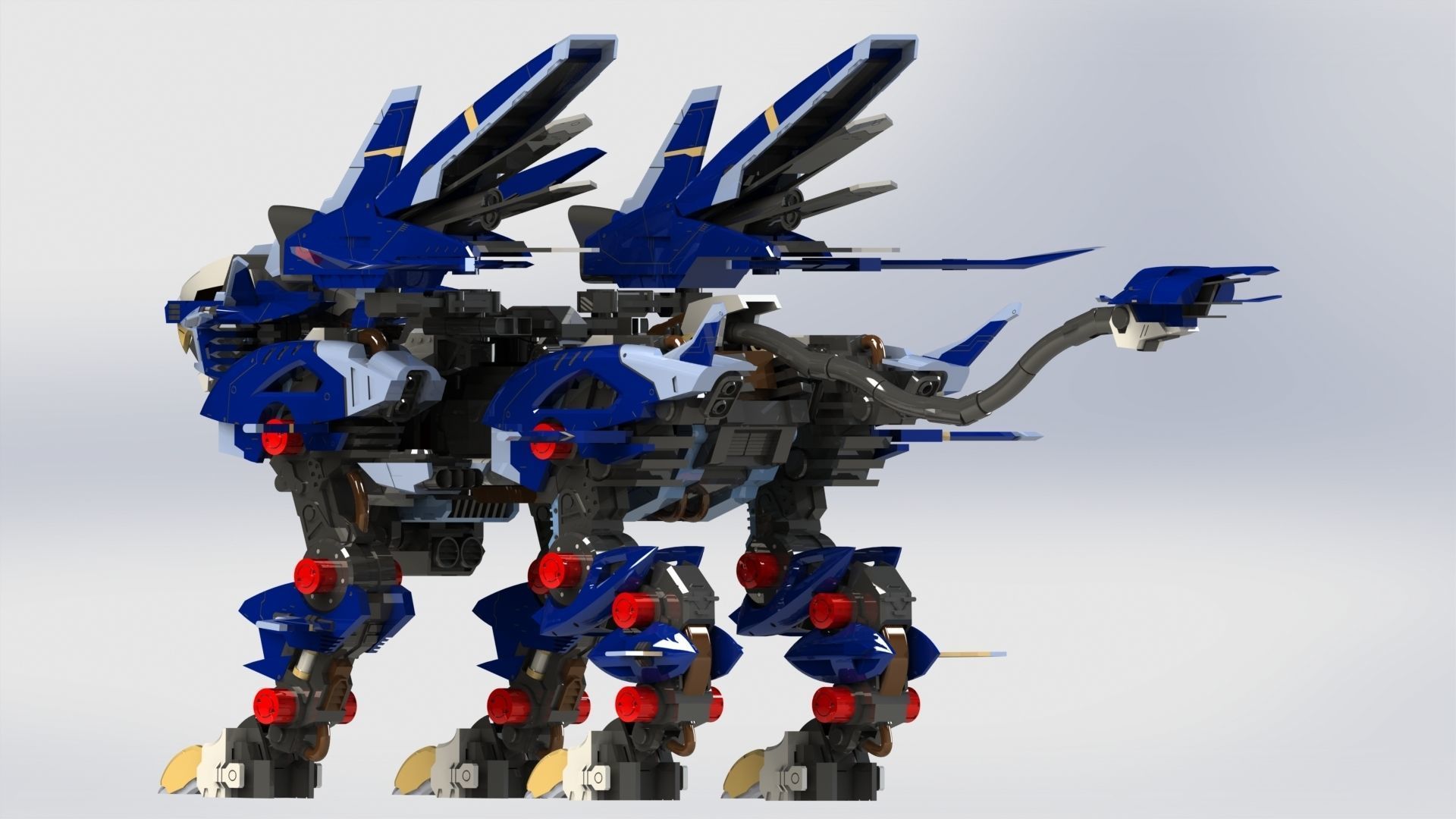 Liger Zero Jager 3D model_4