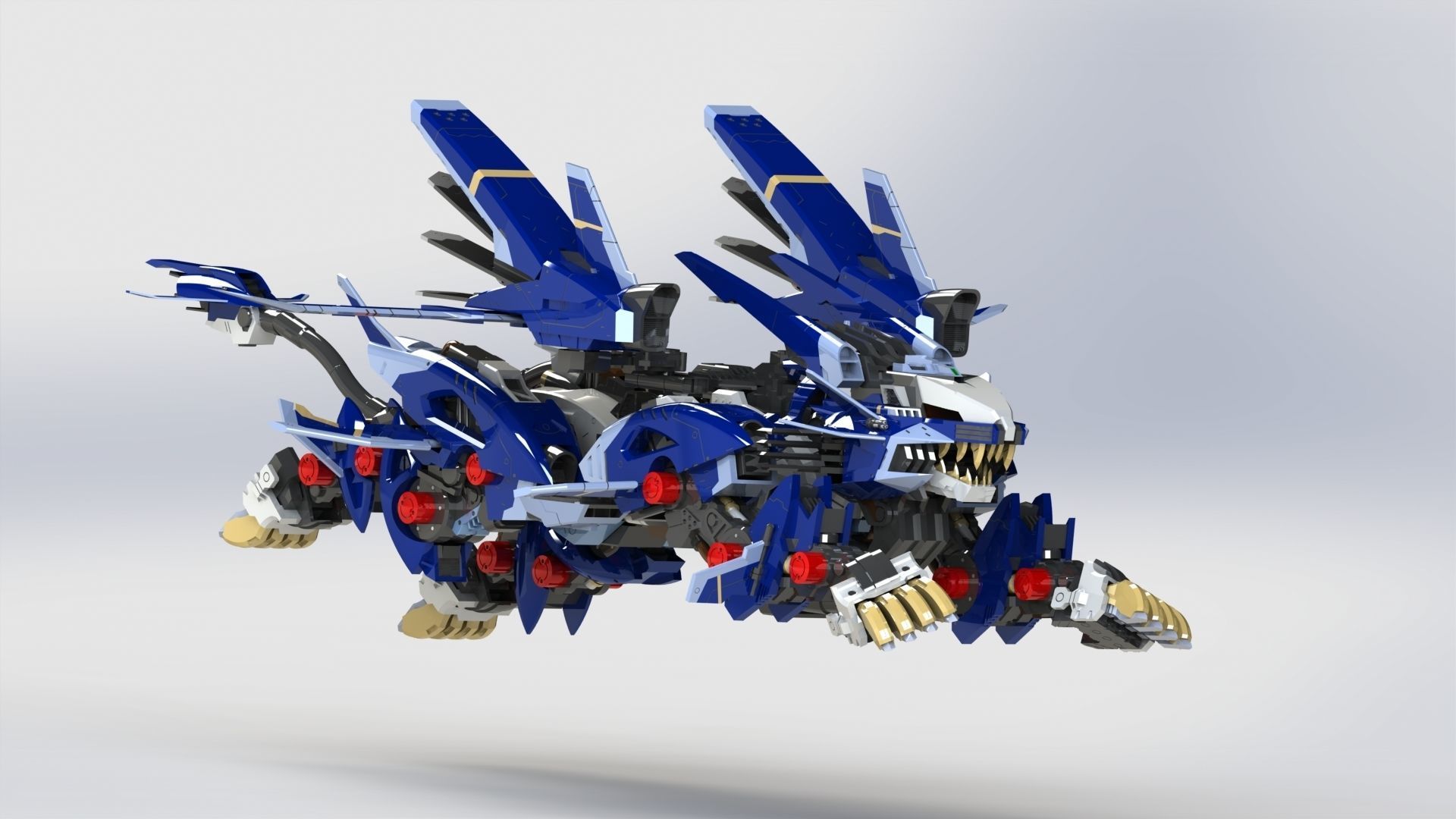 Liger Zero Jager 3D model_5