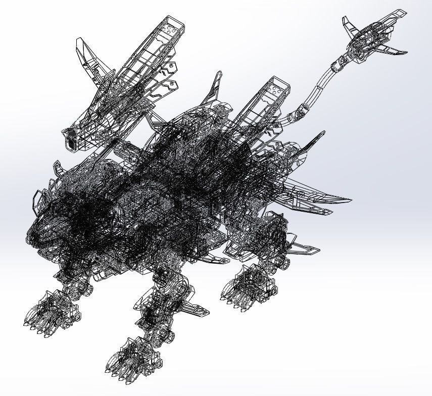 Liger Zero Jager 3D model_8