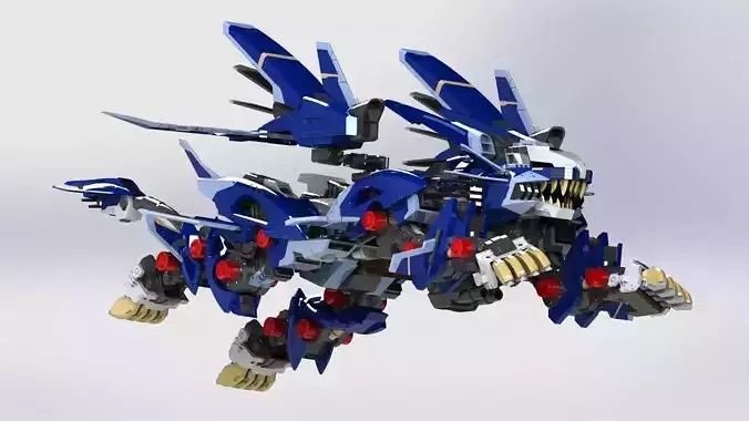 Liger Zero Jager 3D model