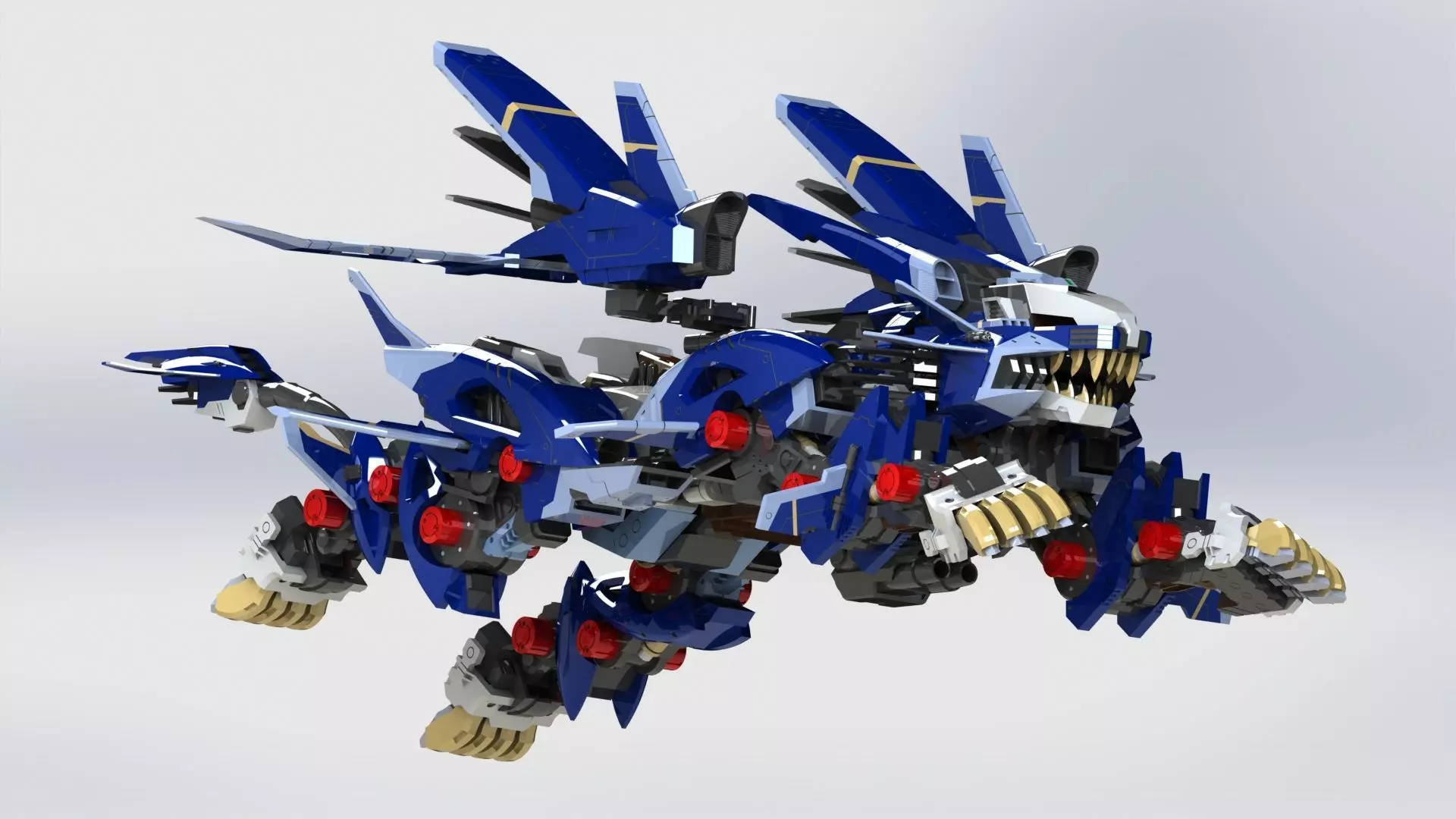 Liger Zero Jager 3D model_0