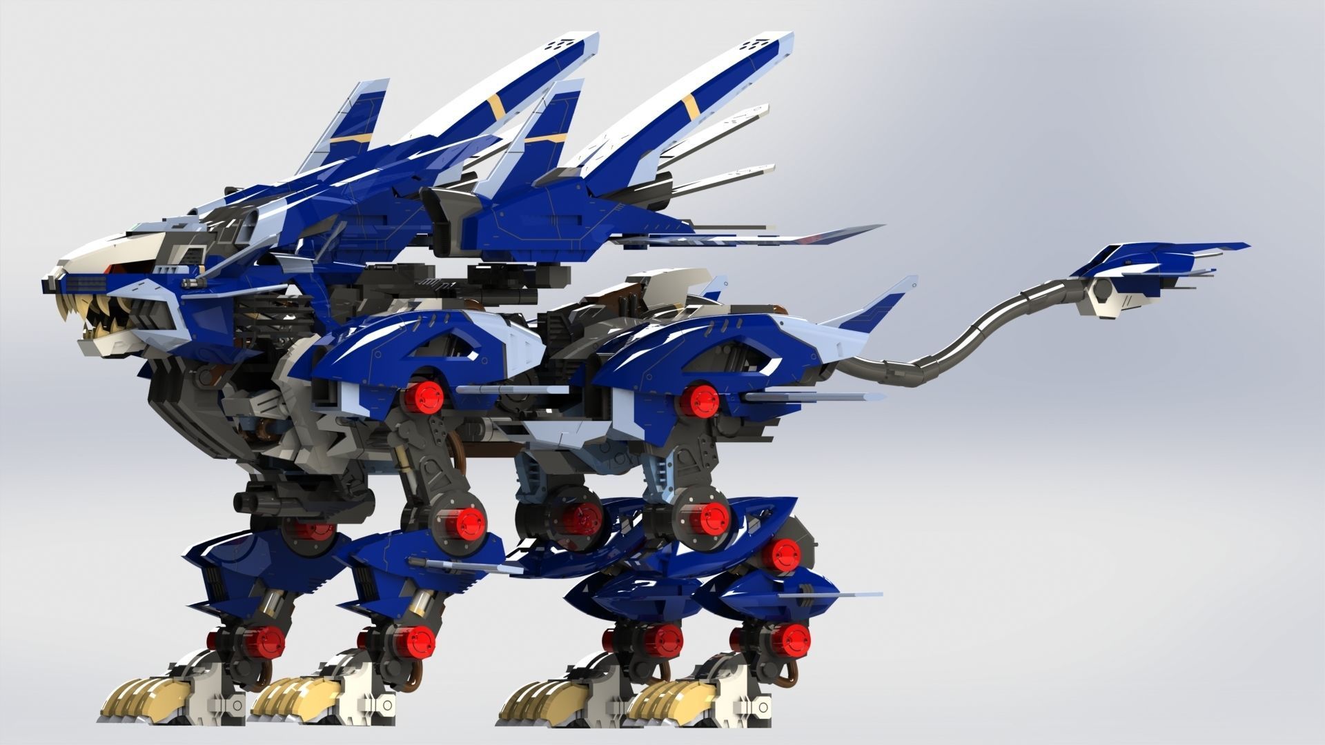 Liger Zero Jager 3D model_3