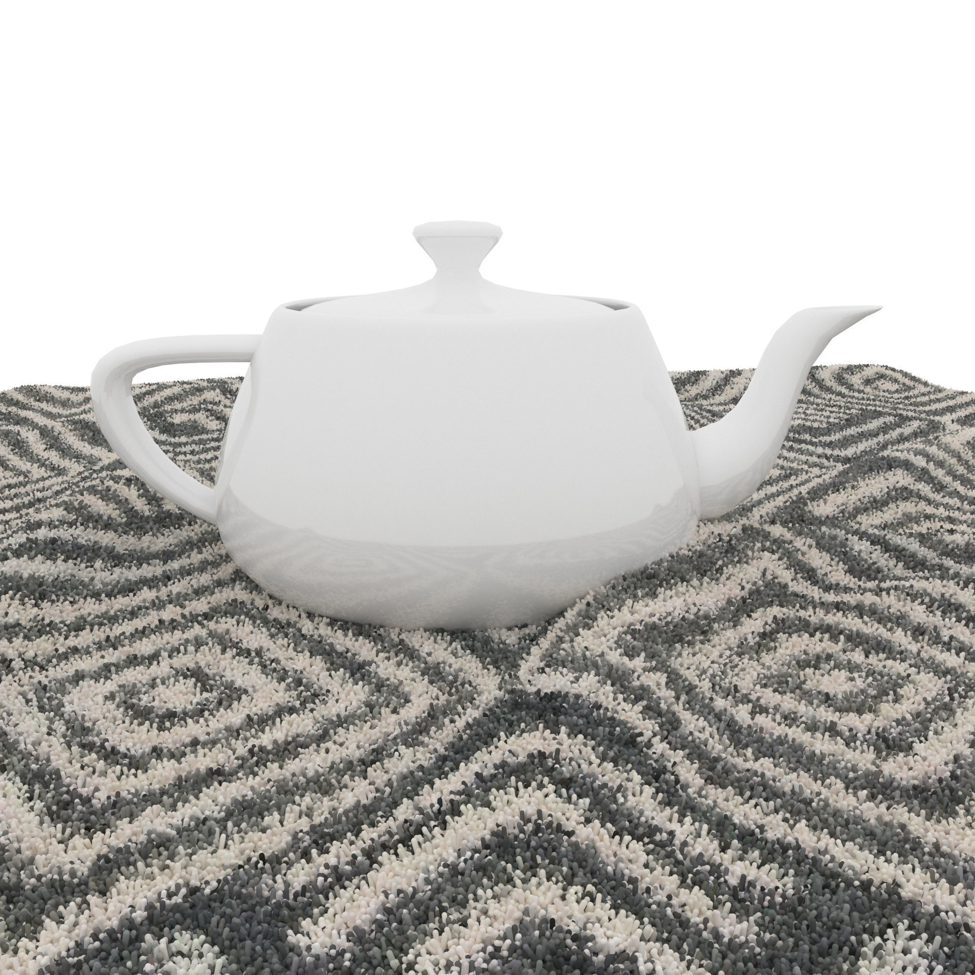 Rugs No 384 Low-poly 3D model_6