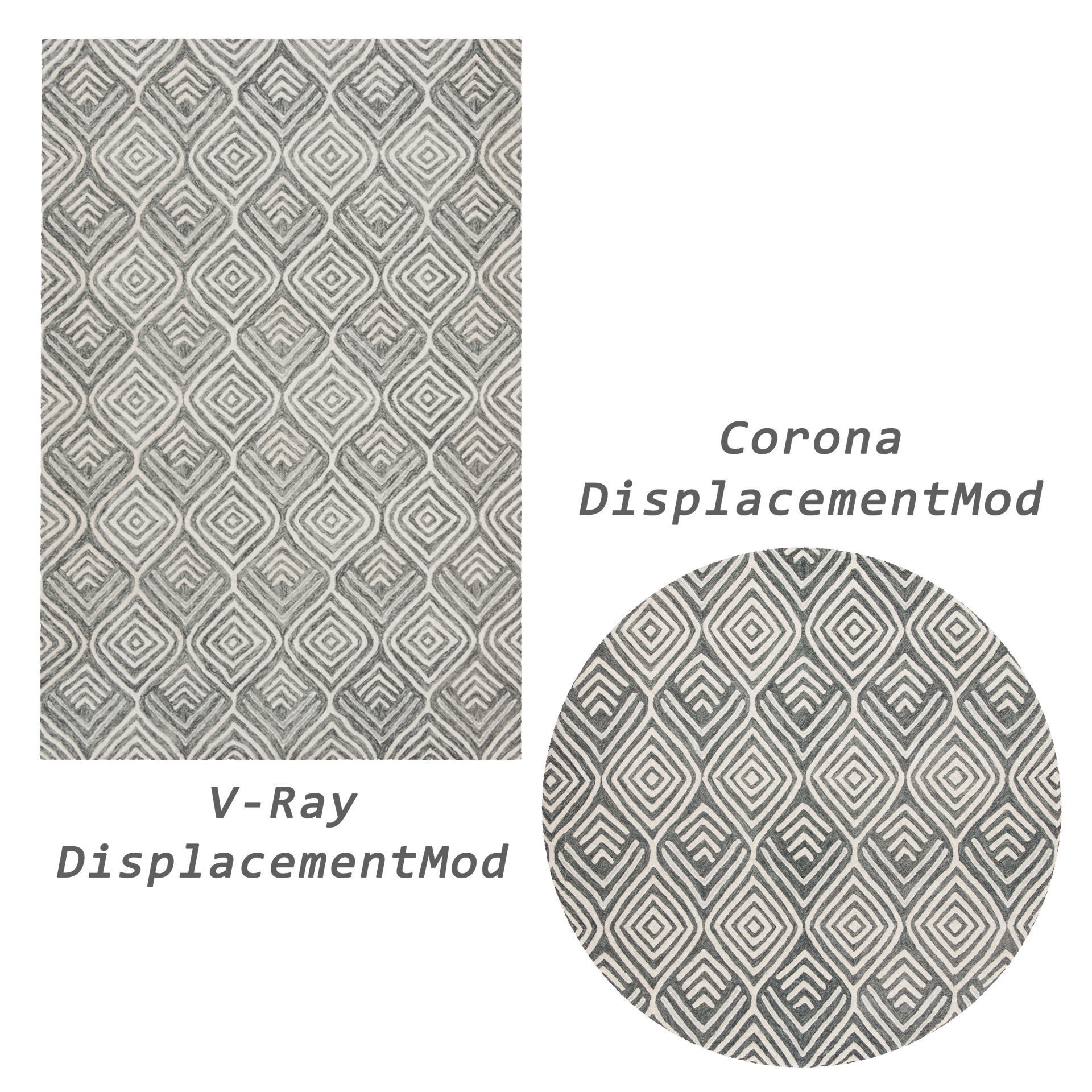 Rugs No 384 Low-poly 3D model_2