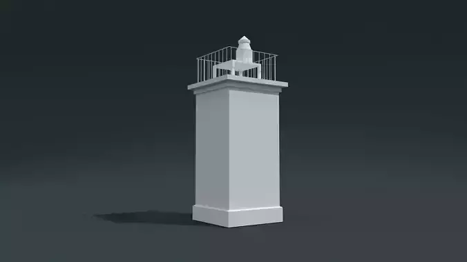 Lighthouse of Kruglaya Bay