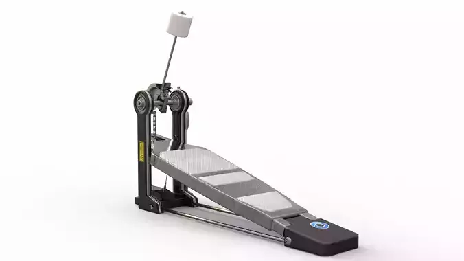 bass drum pedal 3D model