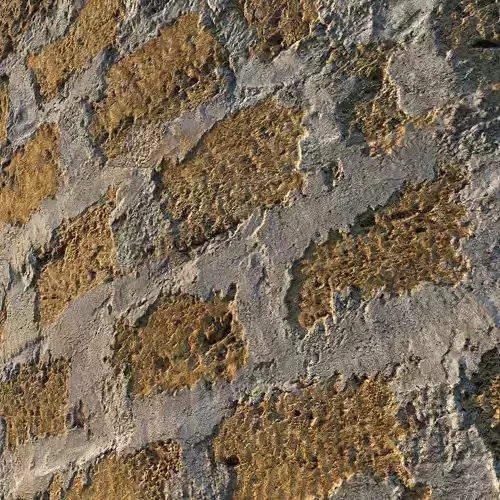 8k Seamless PBR Coquina Block Material Texture