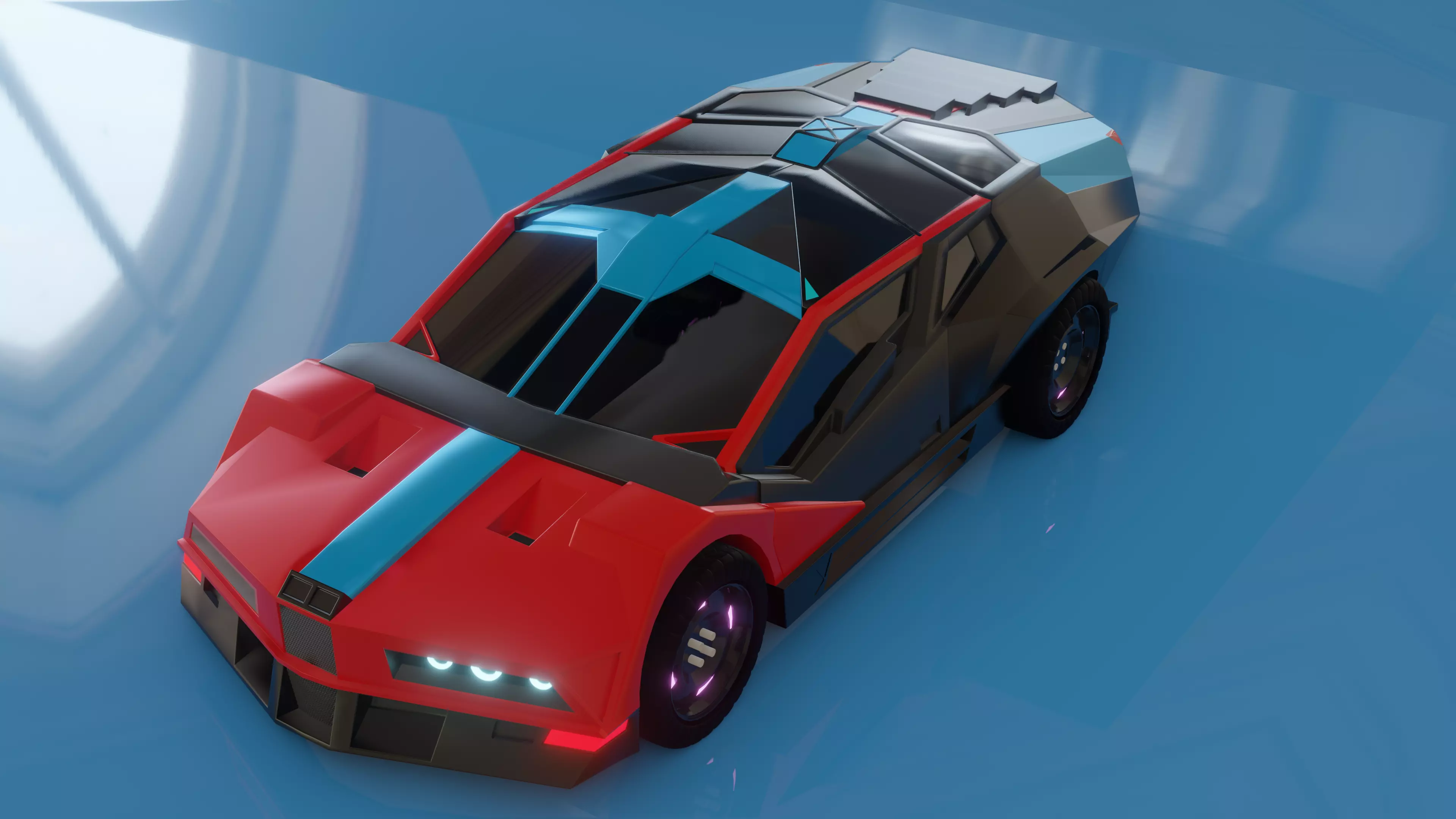 Lamborgini Car 3D model_0