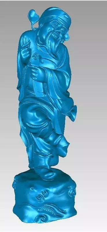 Eight immortals uncle Cao Free 3D print model