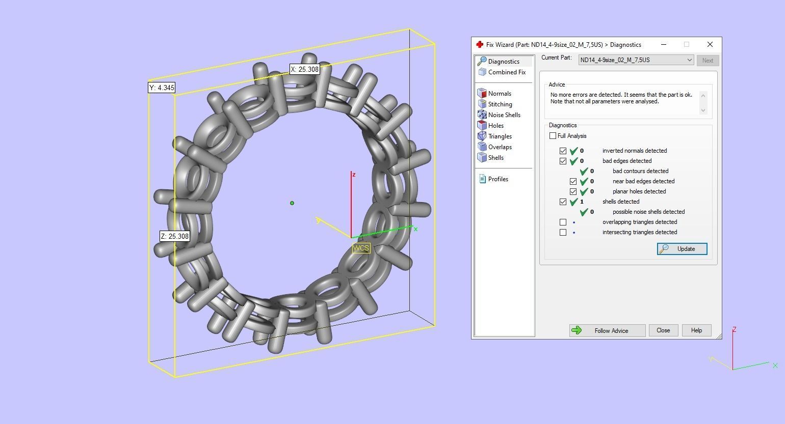 Round Diamond Eternity Wedding Band 2 3D print model 3D print model_8