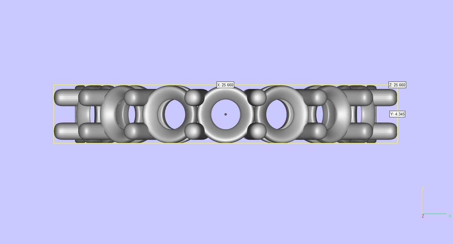 Round Diamond Eternity Wedding Band 2 3D print model 3D print model_14