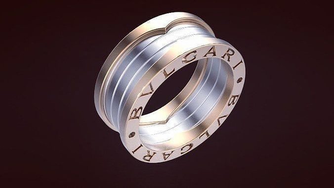 Bvlgari RING Spring Free 3D model