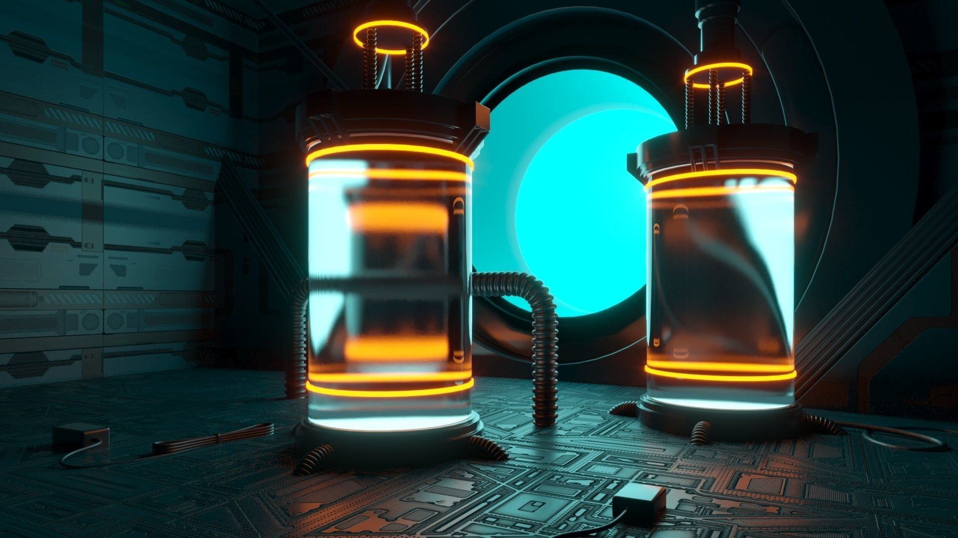 Sci-fi Mystic Lab 3D model_22