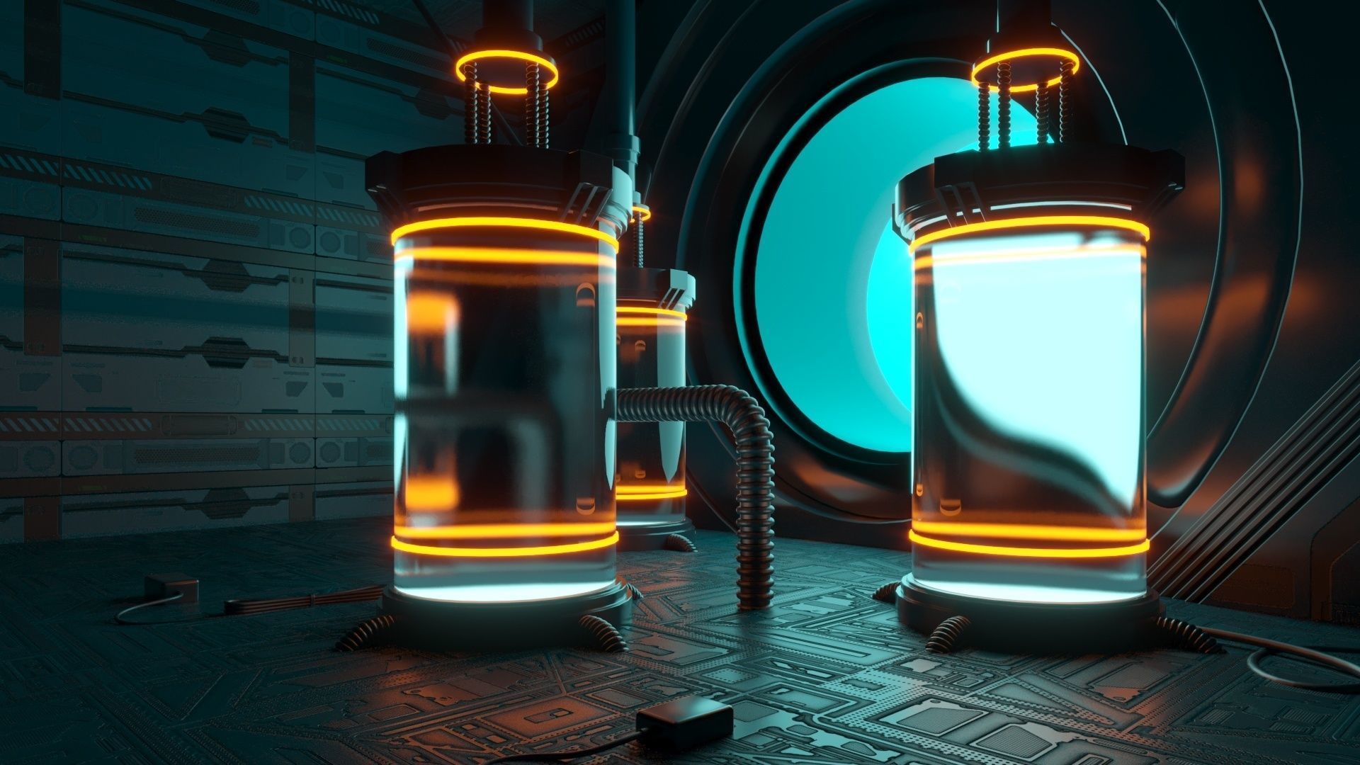Sci-fi Mystic Lab 3D model_25