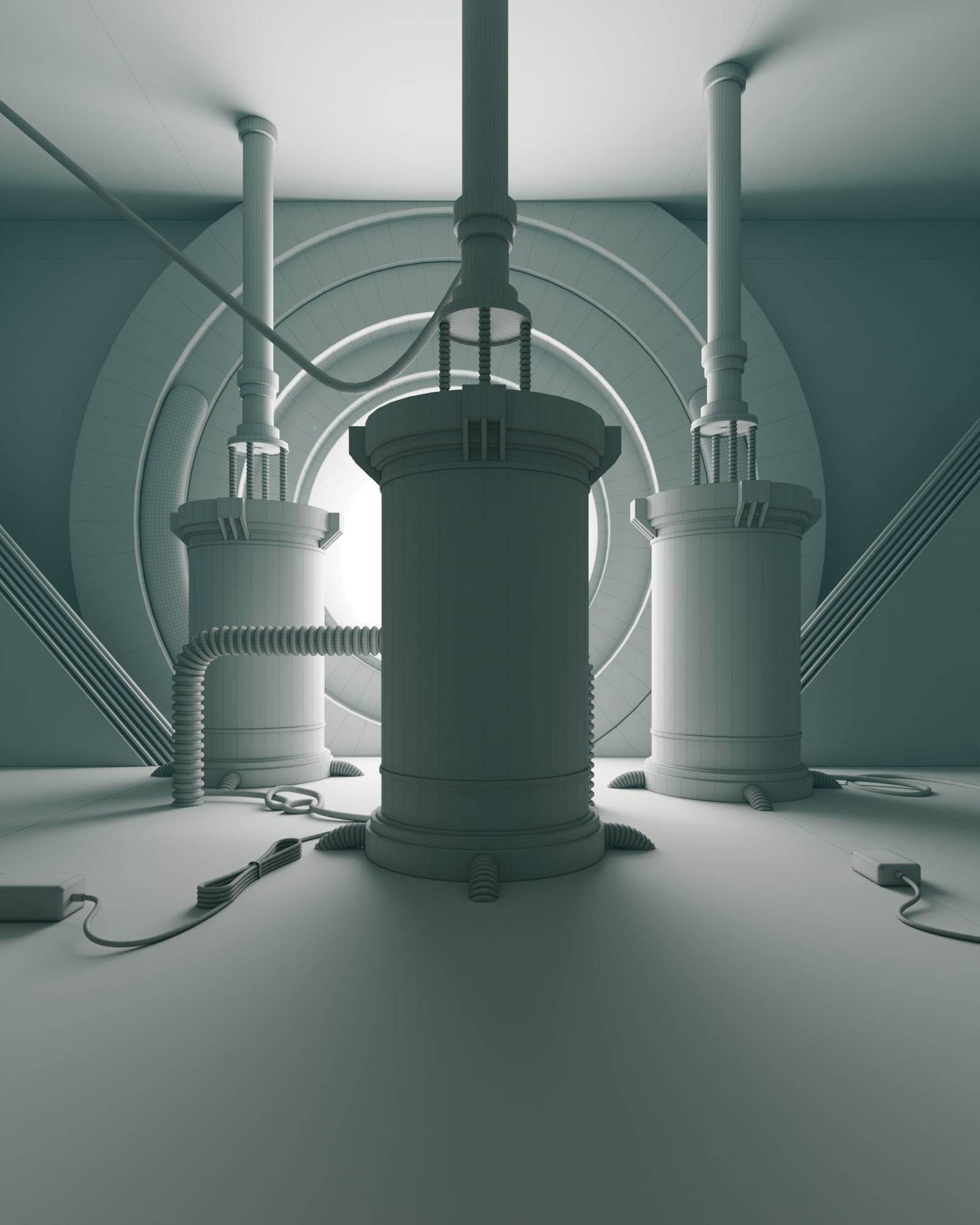 Sci-fi Mystic Lab 3D model_34