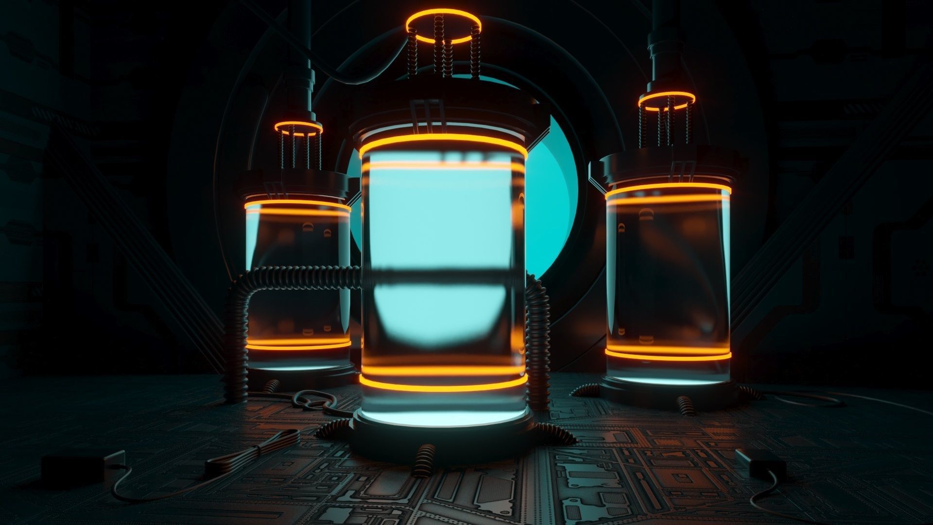Sci-fi Mystic Lab 3D model_18