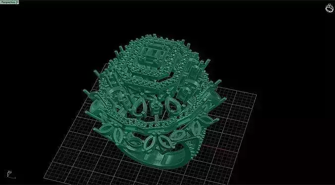 Indian Style High Details Ring